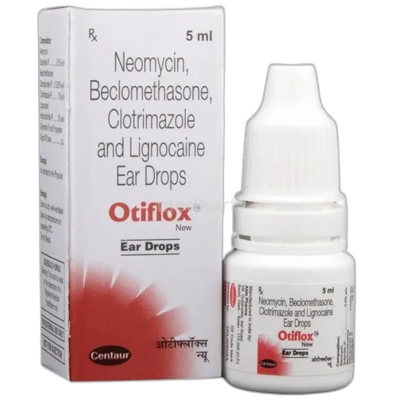 otiflox ear drops 5 ml